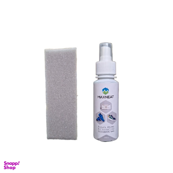 اسپری تمیز کننده کیف و کفش سفید و کتانی مکس نیت کد 03-016 حجم 60 میلی لیتر