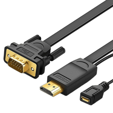 کابل تبدیل HDMI به VGA یوگرین مدل MM101 کد 30449 طول 1.5 متر