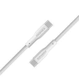 کابل تبدیل USB-C به USB-C پرومیت مدل XCORD-CC.W به طول 1 متر