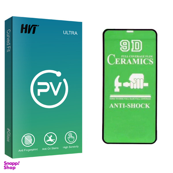محافظ صفحه نمایش 9D اچ وی تی مدل PV glass مناسب برای گوشی موبایل اپل Iphone XR/11