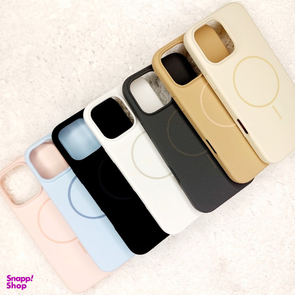 کاور گوشی موبایل مدل Mag سیلیکونی مناسب اپل iPhone 16 Pro