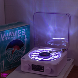 اسپیکر بلوتوثی قابل حمل طرح گرامافون مدل Waves