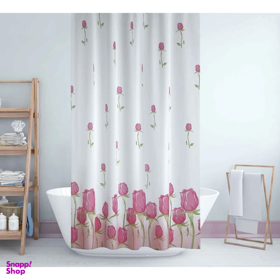 پرده حمام دلفین کد jack-7017 سایز 200×180 سانتی متر