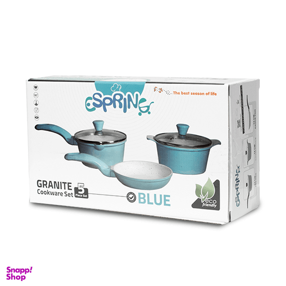 ست پخت و پز 5 پارچه اسپرینگ کد 235