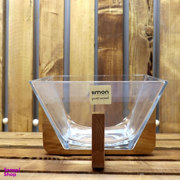 آجیل خوری لیمون مدل پایه چوبی کد 2172