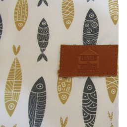 رومیزی هوم اند لایف مدل آدونیس طرح ماهی L