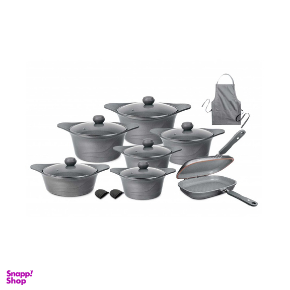 سرویس پخت و پز 17 پارچه ام جی اس مدل کره ای C