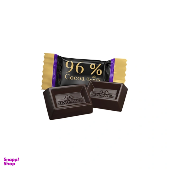 شکلات تلخ 96 درصد پارمیدا وزن 70 گرم