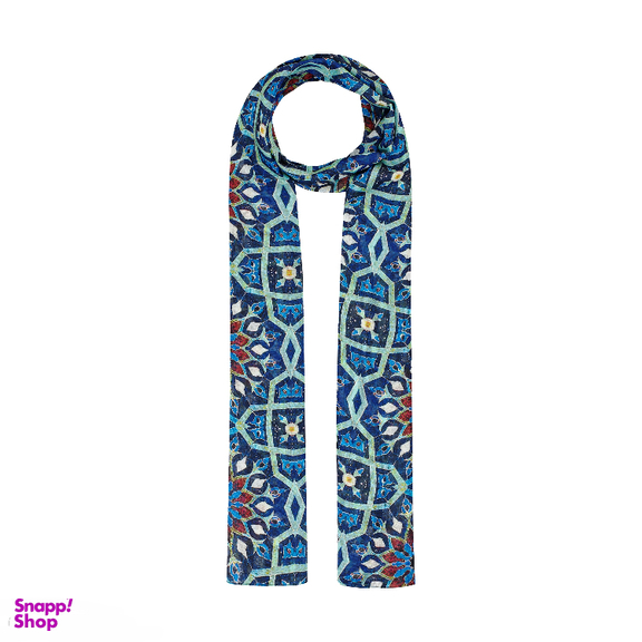 شال زنانه طرح کاشی کد 11