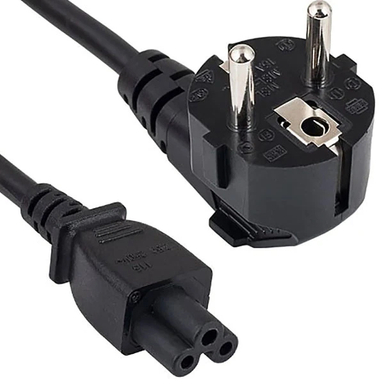 کابل برق سه پین آداپتور لپ تاپ کی نت مدل 3.PRONG طول 1.5 متر