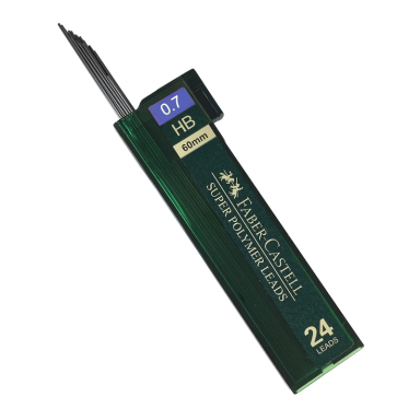 مغز اتود فابرکستل مدل HB سایز 0.7 میلی متر رنگ مشکی