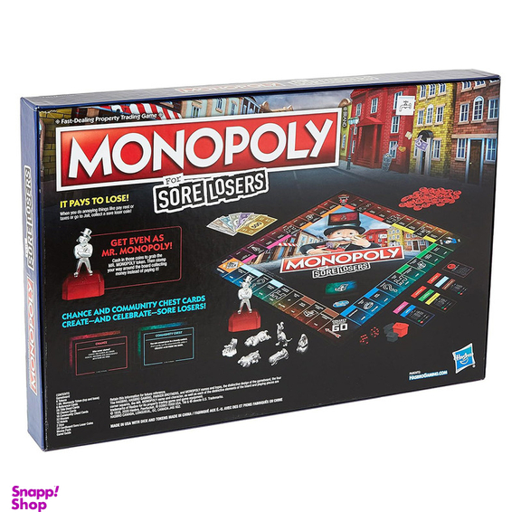 بازی فکری هاسبرو مدل Monopoly For Sore Losers