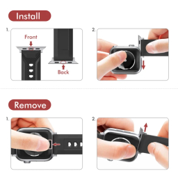 بند ساعت هوشمند آهااستایل مدل WA10 مناسب اپل واچ 4244 میلی متر