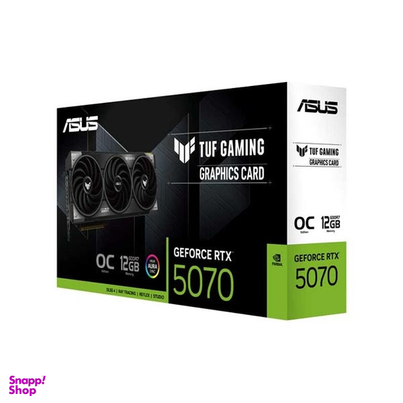 کارت گرافیک ایسوس مدل TUF Gaming GeForce RTX 5070 12GB GDDR7 OC Edition