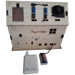 کیت آموزشی مهندسیکا مدل خانه هوشمند ریموت کنترل IOT home-022
