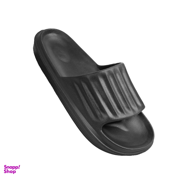 دمپایی مردانه شیما مدل سوران رنگ مشکی