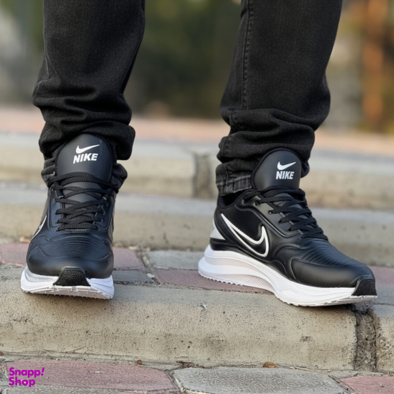 کتانی مردانه طرح نایکی زوم کد ndrna2003 رنگ مشکی