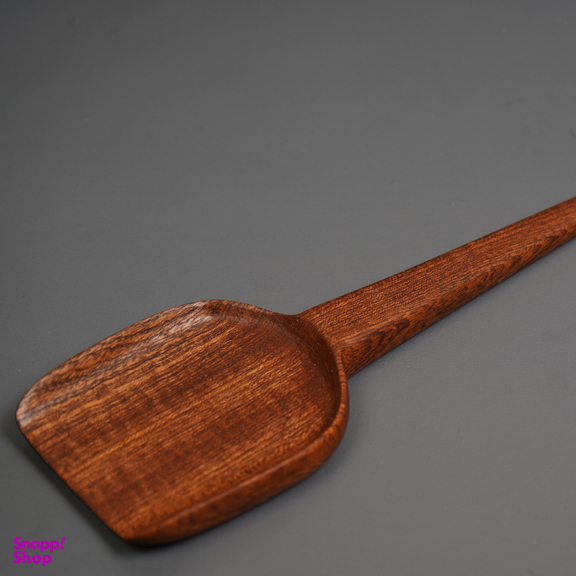 ملاقه و قاشق چوبی مدل Sapeli Wooden Ladle
