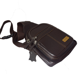 کیف کراس بادی مردانه مدل چرم طبیعی کد 01