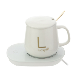 ماگ لاکی مدل Warmer Plus به همراه صفحه گرم کن برقی