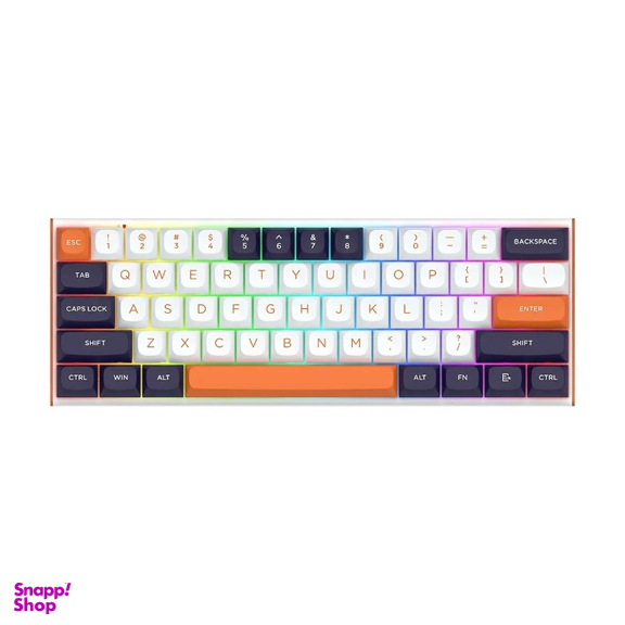 کیبورد مخصوص بازی مکانیکال ردراگون مدل Fidd K683 WBO RGB