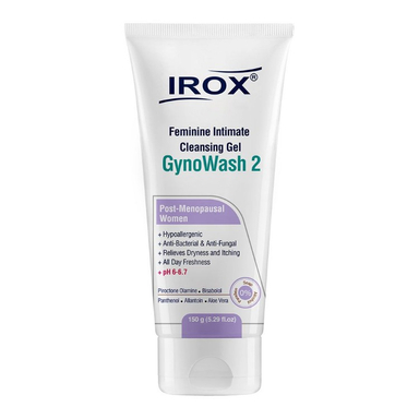 ژل بهداشتی ایروکس مدل Gyno Wash 2 مناسب دوران یائسگی وزن 150 گرم