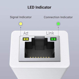 تبدیل USB 2.0 به Ethernet یوگرین مدل CR110 کد 20253