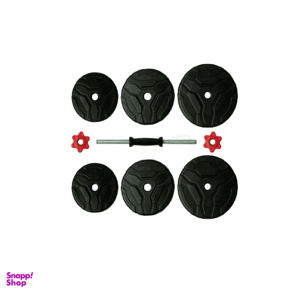 دمبل رادیس فیت مدل DVP 10mix1-One Handle وزن 10 کیلوگرم