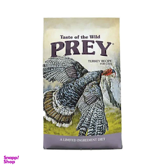 غذای خشک گربه تیست آف وایلد با طعم بوقلمون وزن 2.7 کیلوگرم