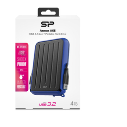 هارد اکسترنال سیلیکون پاور مدل Armor A66 ظرفیت 4 ترابایت