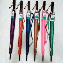 چتر 24 فنره دسته چوبی مدل تانک کد 738