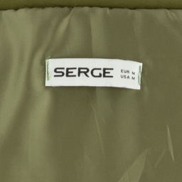 کاپشن زنانه سرژه مدل 219120 رنگ یشمی