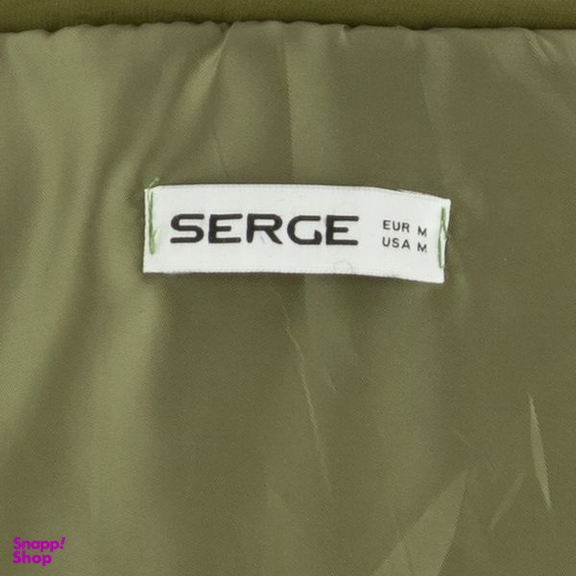 کاپشن زنانه سرژه مدل 219120 رنگ یشمی