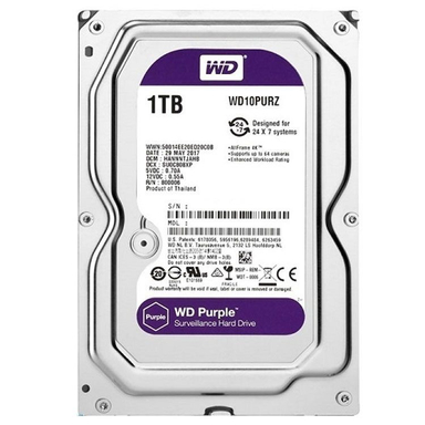 هارد دیسک اینترنال دوربین مداربسته وسترن دیجیتال مدل Purple Surveillance WD11PURZ