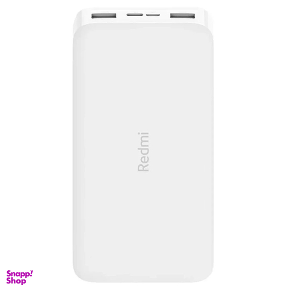 پاوربانک شیائومی مدل Redmi PB200LZM ظرفیت 20000 میلی آمپرساعت به همراه کابل تبدیل microUSB