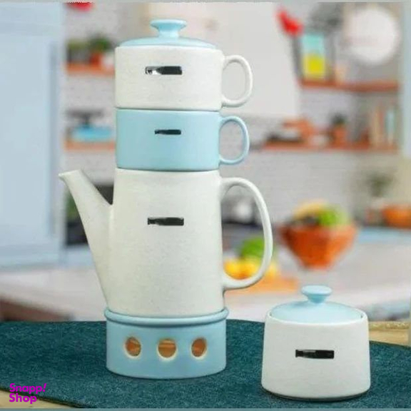 سرویس چای خوری 7 پارچه آی سرام مدل 01