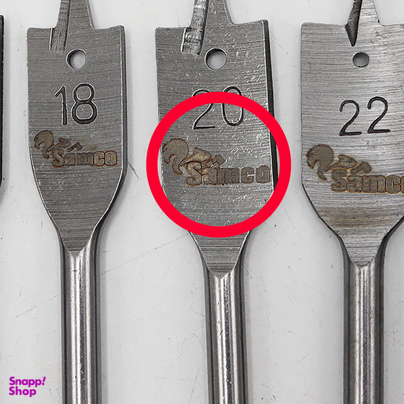 مته برگی سامکو مدل YP-8-40 مجموعه 17 عددی