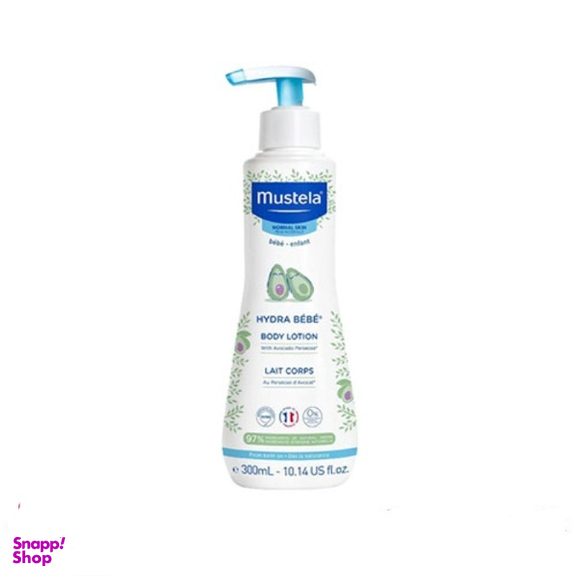 لوسیون بدن موستلا مدل آوکادو حجم 300 میلی لیتر