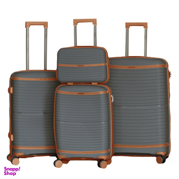 ست چمدان تیتان پلورا مدل TITANPLORA TP6666 TRAVEL IN STYLE مجموعه 4 عددی
