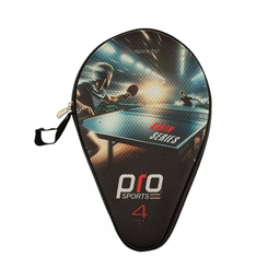 راکت پینگ پنگ پرو اسپرتز مدل 4 ستاره دسته FL به همراه کاور