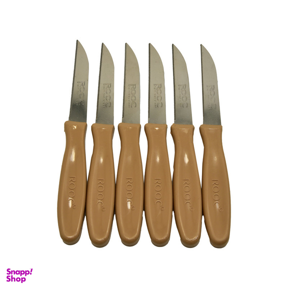 چاقو میوه خوری روک کد 010002 مجموعه 6 عددی