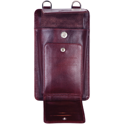 کیف گردنی چرم بارز مدل DG73