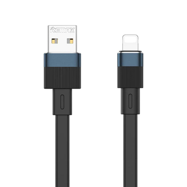 کابل فست شارژ USB به Lightning ریمکس سری Flushing مدل RC-C001 A-L