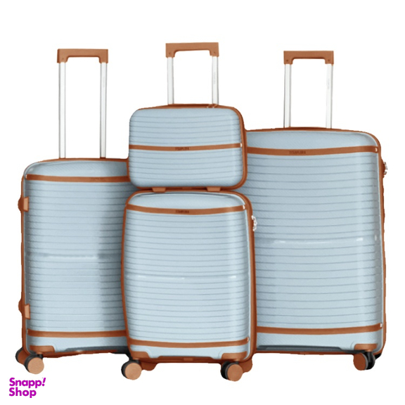ست چمدان تیتان پلورا مدل TITANPLORA TP6666 TRAVEL IN STYLE مجموعه 4 عددی
