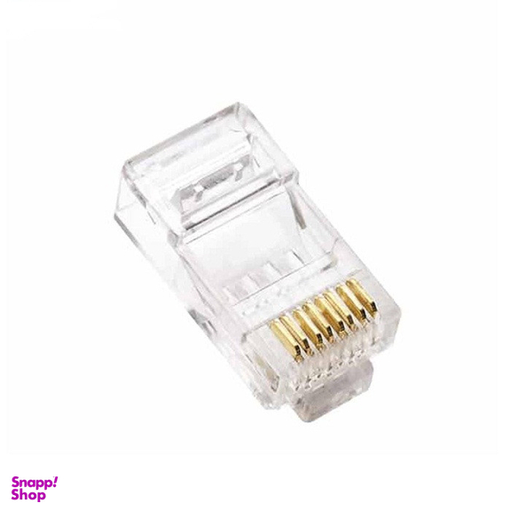 سوکت شبکه CAT6 امپ مدل M2 بسته 25 عددی