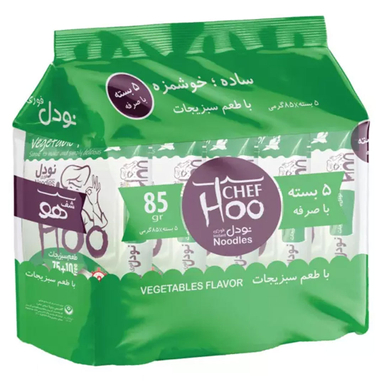 نودل شف هو طعم سبزیجات وزن 425 گرم بسته 5 عددی