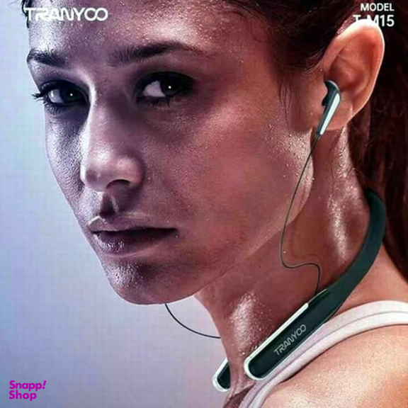 هدفون بلوتوثی دورگردنی ترانیو مدل M15