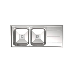 سینک ظرفشویی استیل کن مدل 9102s روکار