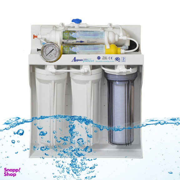 دستگاه تصفیه کننده آب آکوا پیورست مدل RO- F 704 به همراه فیلتر تصفیه آب مجموعه 4 عددی