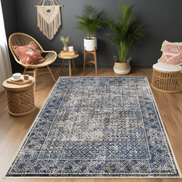 فرش ماشینی چاپی بدون تار و پود اورکوم مدل تیارا کد OR.1120.01